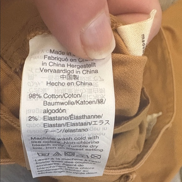 Madewell Pleated Taper Wide-Leg Pants - Picture 14 of 14